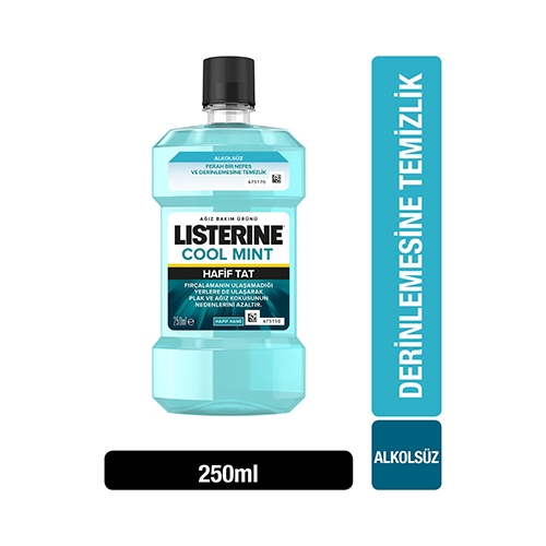 Listerine Cool Mint Hafif Tat 250 ml