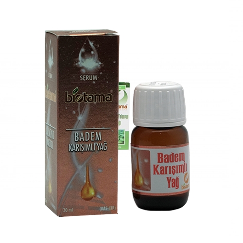 Biotama Badem Karışımlı Yağ ( kaş - kirpik )20 Ml