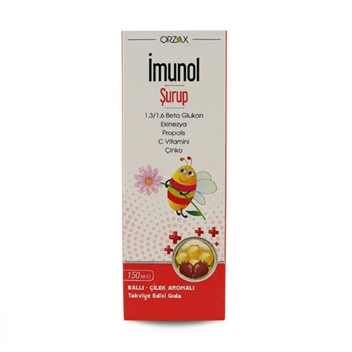 Ocean İmunol Ballı Çilek Aromalı Şurup 150 ml