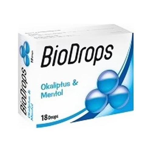 Biodrops Okaliptüs Mentollü Pastil