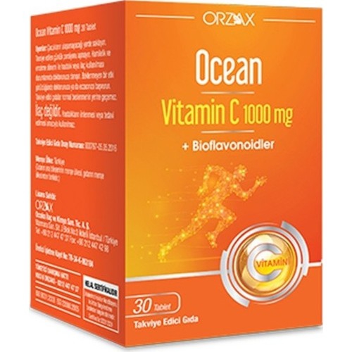 Ocean Vitamin C 1000 mg 30 Tablet