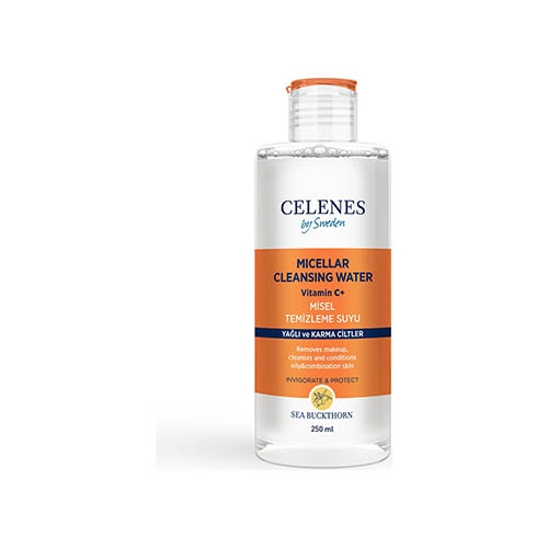 Celenes By Sweden Sea Buckthorn Misel Temızleme Suyu 250 ml Yağlı - Karma