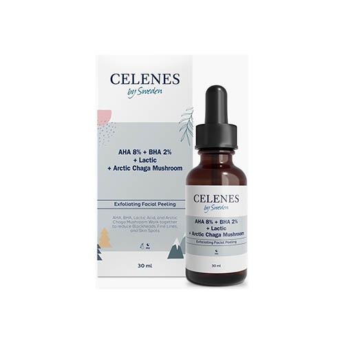 Celenes Aha + Bha + Lactıc + Arctıc Chaga Mushroom Serum 30 ML