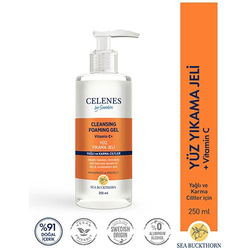 Celenes By Sweden Sea Buckthorn Temızleme Jelı 250 ml Yağlı - Karma