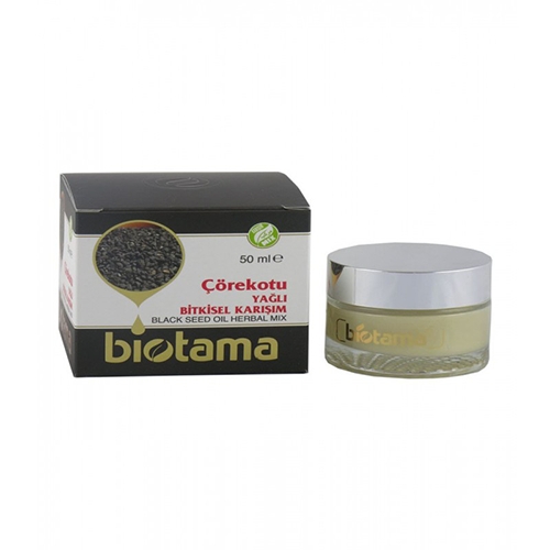 Biotama Çörekotu Yağlı Bitkisel Karışım ( Katı ) 50 Ml