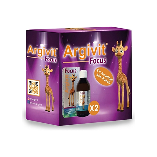 Argivit Focus 2 ’li Aile Paketi ( 2 Adet 150 Ml) Şurup