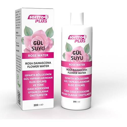 SOFTTO PLUS GÜL SUYU 200 ML