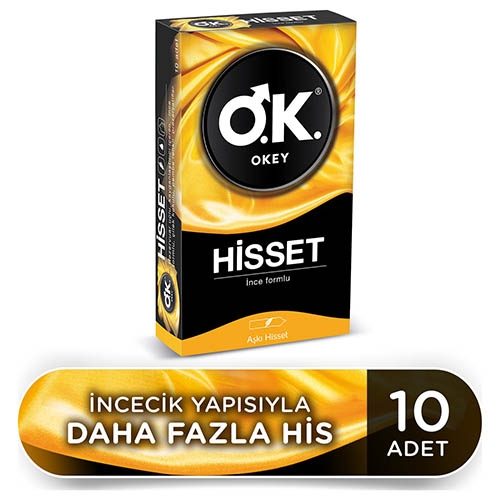 Okey Hisset Prezervatif 10’lu