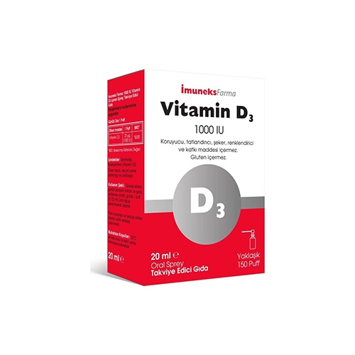 Imuneks Farma Vitamin D3 1000 IU