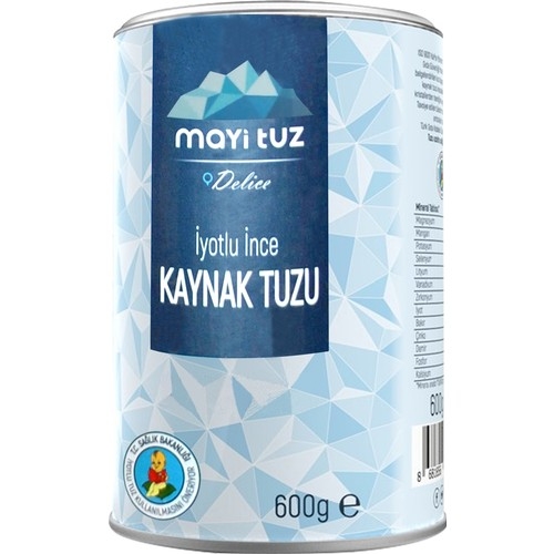 Mayi Tuz İyotlu İnce Kaynak Tuzu 600 Gr