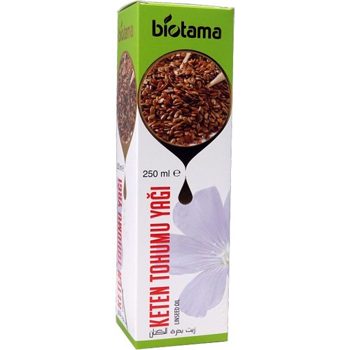 Biotama Keten Tohumu Yağı Soğuk Pres 250 Ml