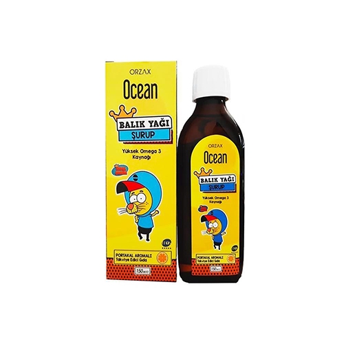 Ocean Balık Yağı Şurup Kral Şakir 150 ml