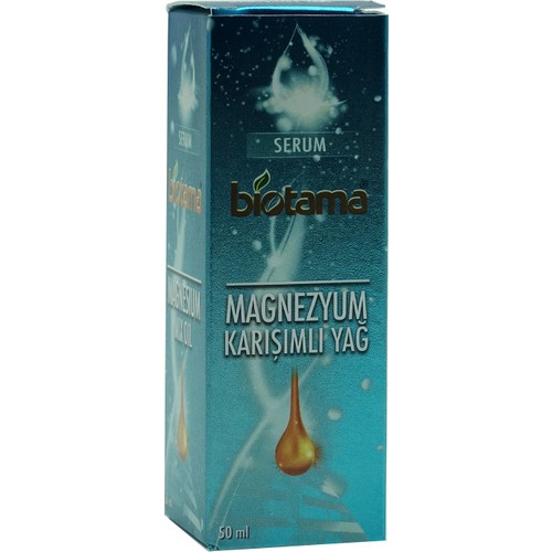 Biotama Magnezyum Karışımlı Yağ 50 ml