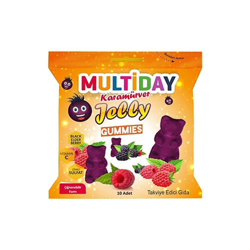 Multiday Karamürver Jelly Gummies 10’lu