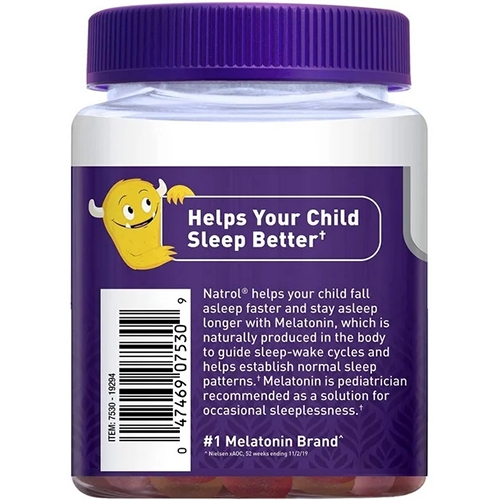 Natrol Kids Melatonin Sleep 1 mg 90 Gummies