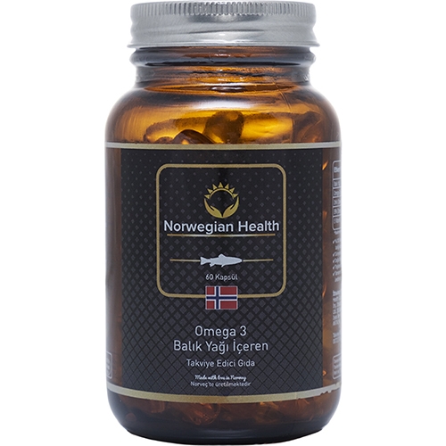 Norwegian Health Omega-3 60 Kapsül 1000 mg