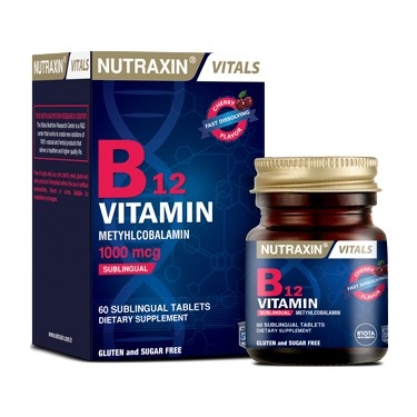 Nutraxin Vitamin B12 1000 Mg 60 Tablet