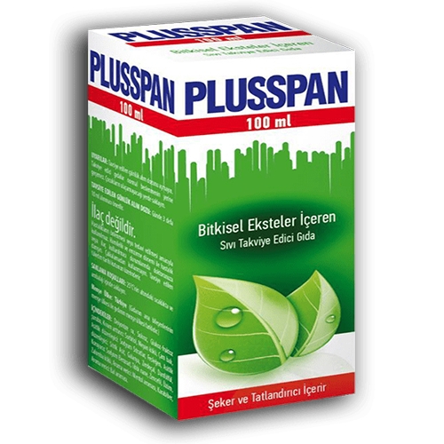 Plusspan Bitkisel Takviye Edici Şurup 100 ml