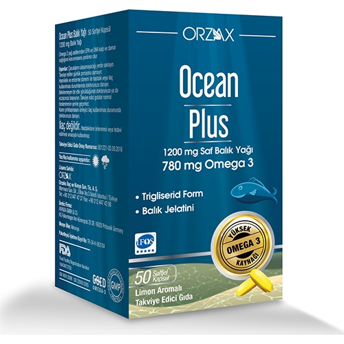 Ocean Plus 1200 mg 50 Kapsül