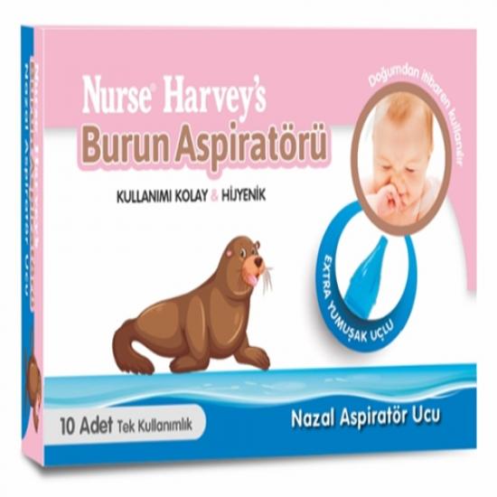 Nurse Harvey’s Burun Aspiratör Ucu 10’lu