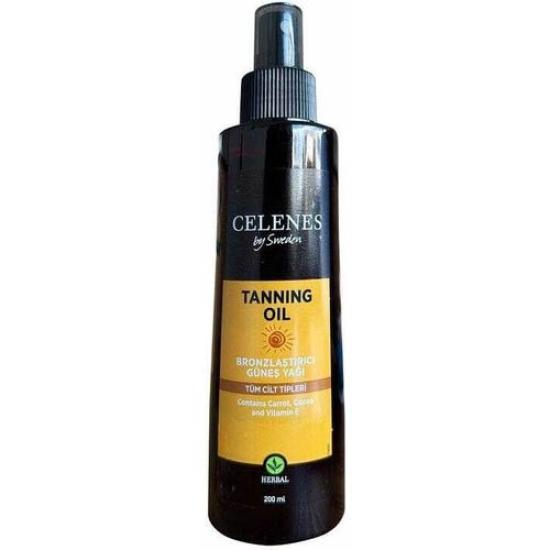 Celenes By Sweden Bronzlaştırıcı Yağ 200 ml