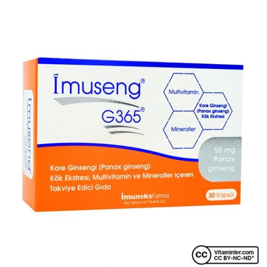 Imuneks Imuseng G365 30 Kapsül