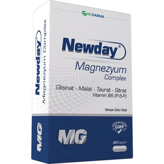 Newday Magnezyum Complex 60 Kapsül