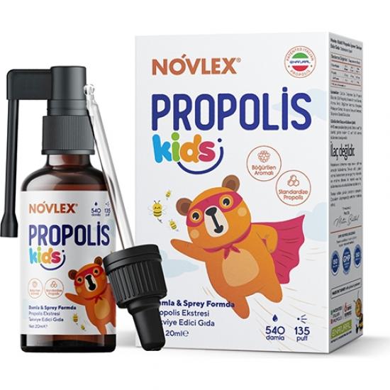 Novlex Kids Propolis Ekstresi Sprey & Damla 20ml