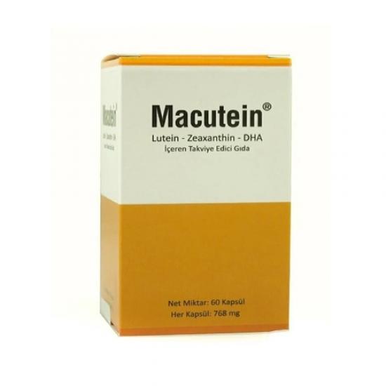 Macutein Lutein Zeaxanthin DHA 60 Kapsül