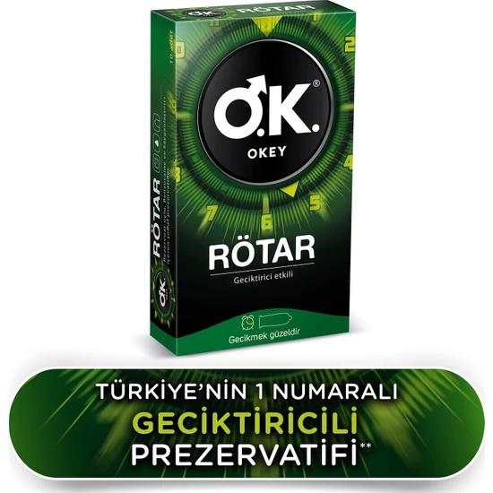 Okey Rötar Prezervatif 10’lu