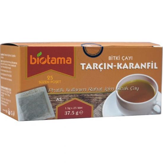 Biotama Tarçın Karanfil Bitki Çayı 25’li Süzen Poşet