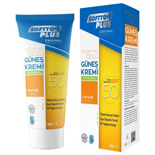 Softto Plus Güneş Kremi Spf 50+