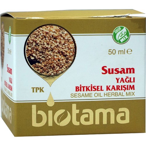 ﻿Biotama Susam Yağlı Bitkisel Karışım ( Katı ) 50 Ml