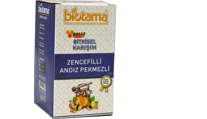 Biotama Zencefilli Andız Pekmezli Ballı Bitkisel Karışım ( AST ) 430 gr